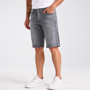 Stonewash Denim Shorts